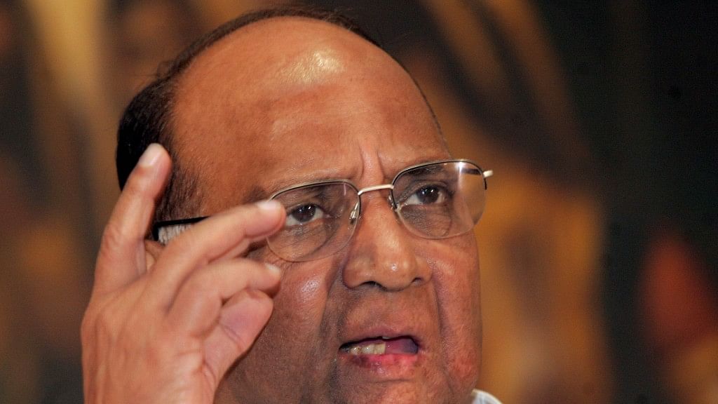 File photo of NCP Chief Sharad Pawar.&nbsp;