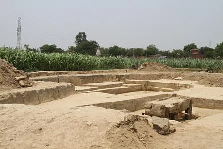An ancient burial site about 70 km from Delhi
