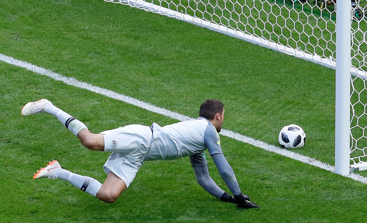 Technology twice helped France at the World Cup on Saturday in its 2-1 victory over Australia in Group C.
