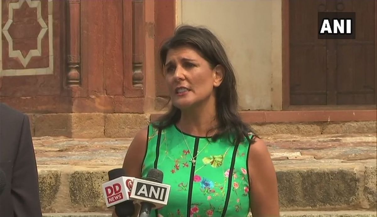 Nikki Haley’s visit will boost India-Us relationship which has lately developed a few sour trade-related notes.