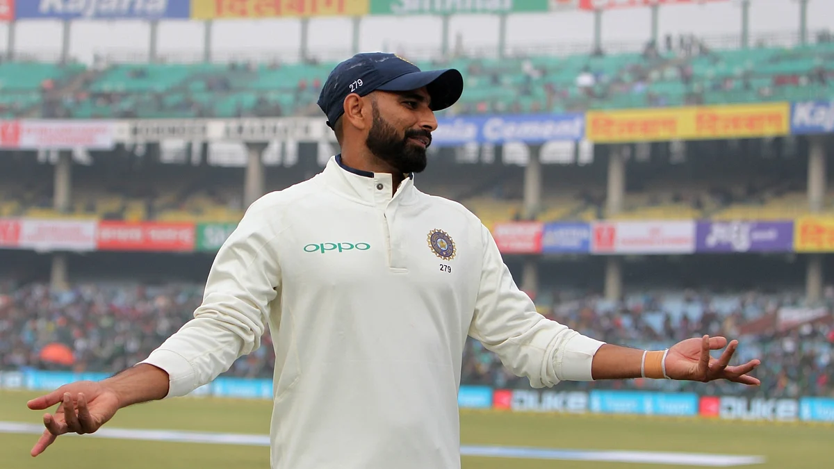 <div class="paragraphs"><p>File photo of Mohammed Shami during a Test match.</p></div>