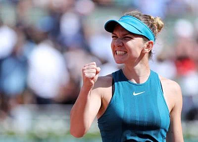 Simona Halep. (Xinhua/Luo Huanhuan/IANS)