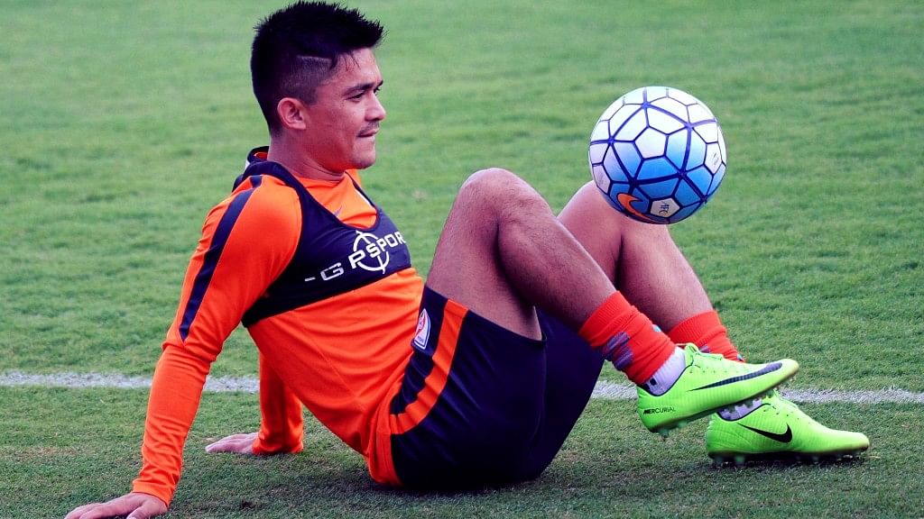 India’s all-time leading goal scorer and captain Sunil Chhetri is set to play a landmark 100th game for his country.