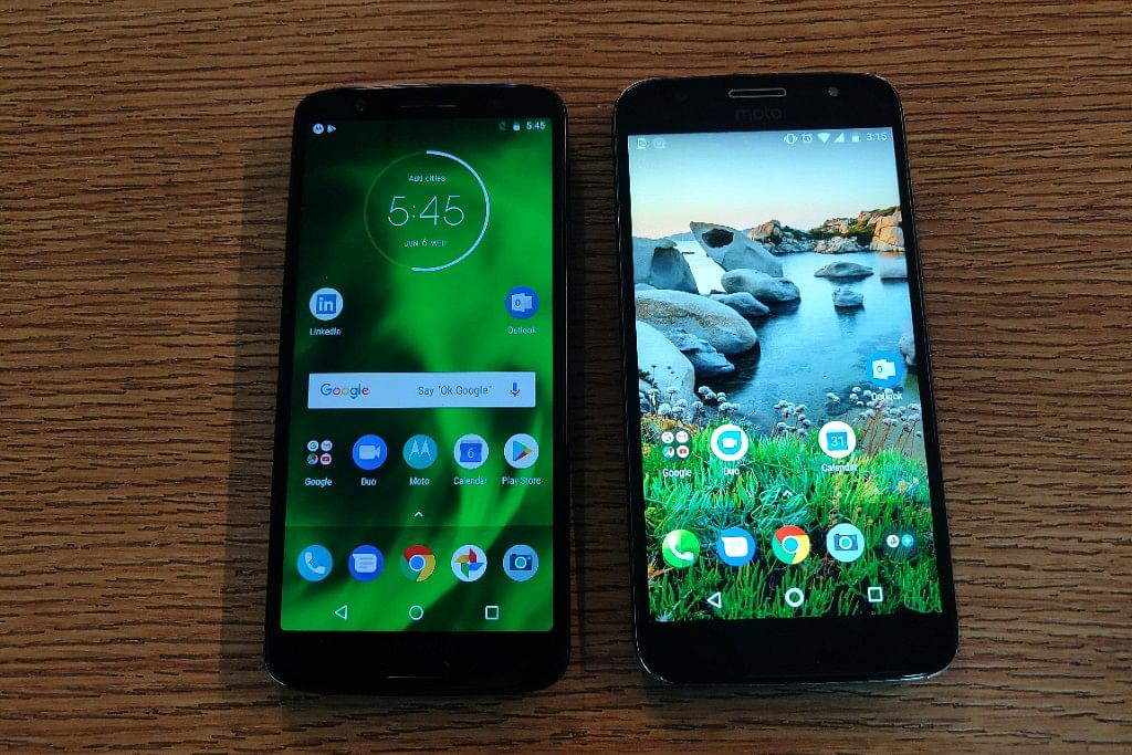 We compare the latest Motorola Moto G6 phone with the Moto G5S Plus from last year. 