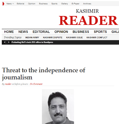 Shujaat Bukhari was shot dead by unknown assailants at the Press Enclave in Jammu and Kashmir’s Srinagar.