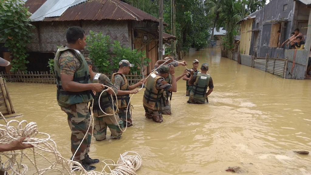 Rescue operations are underway in Manipur as the situation worsens in the state.