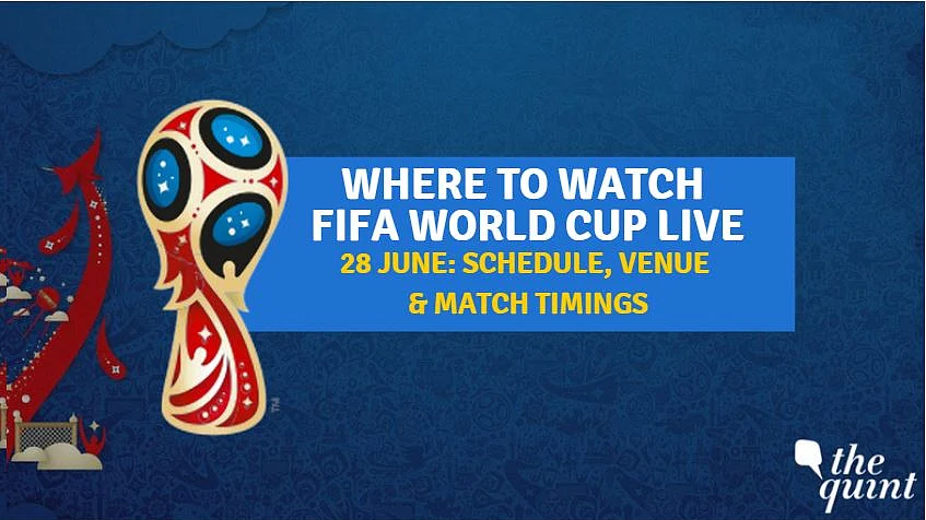 FIFA Word Cup 2018 Todays Schedule: Live Streaming of ...
