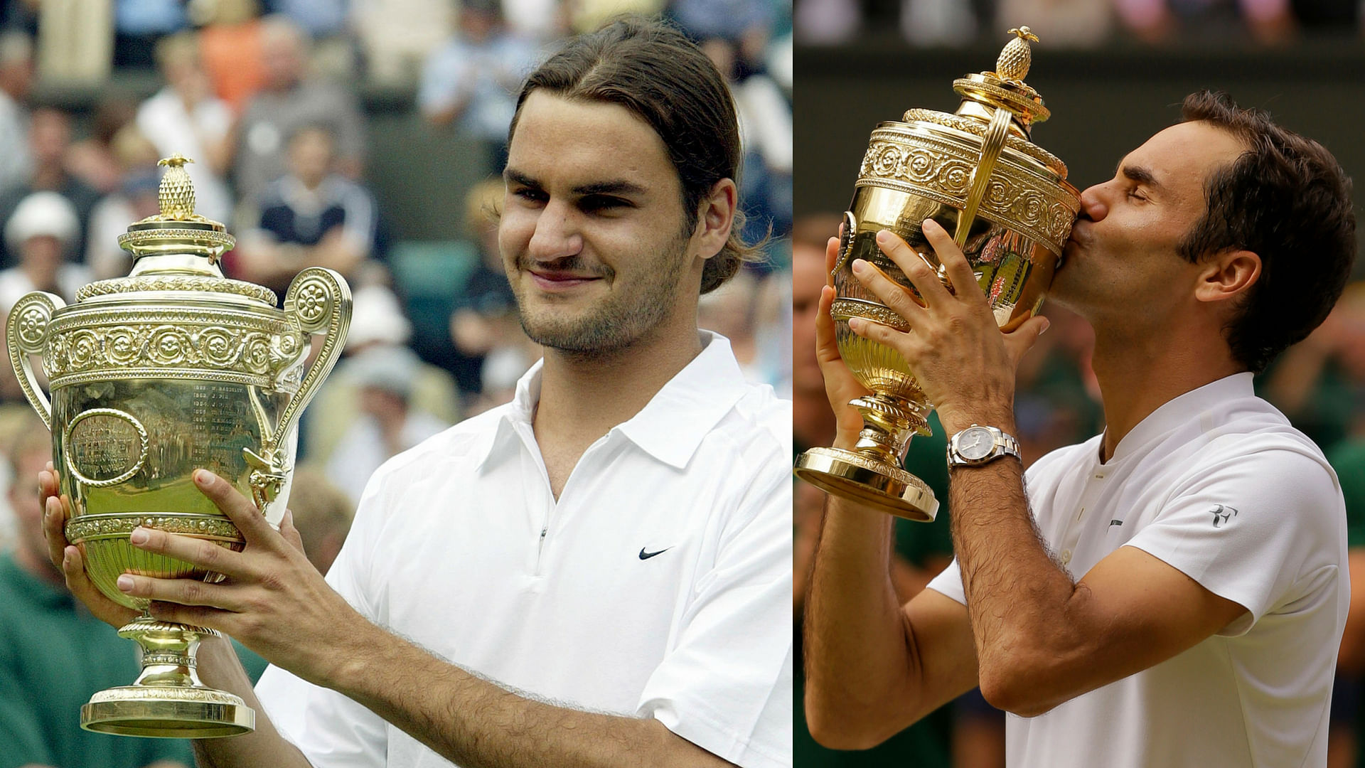 15 years ago, Roger Federer won his maiden Grand Slam trophy at the Wimbledon in 2003. He will be defending the title this year.