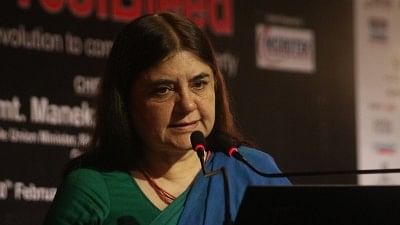 Union Women and Child Development Minister Maneka Gandhi.&nbsp;