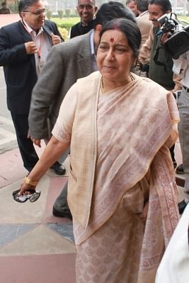External Affairs Minister Sushma Swaraj. (File Photo: IANS)