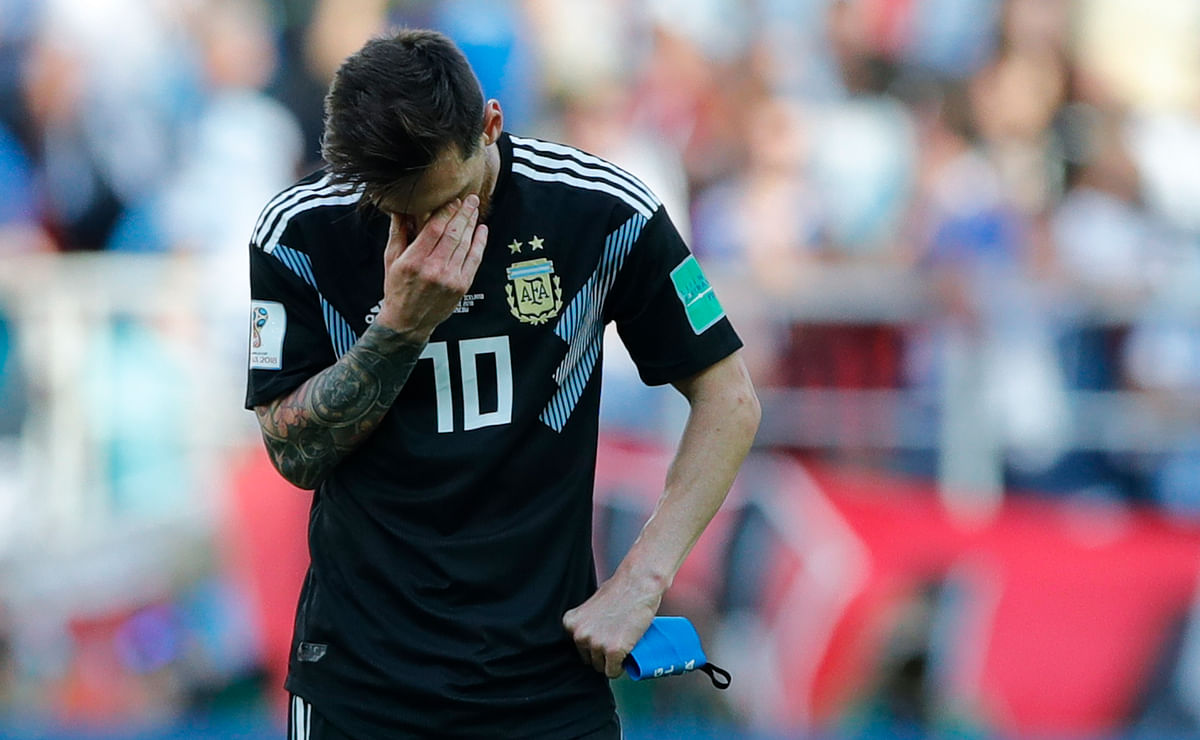 “I don’t think that they dropped two points because Messi missed a penalty,” said Maradona.