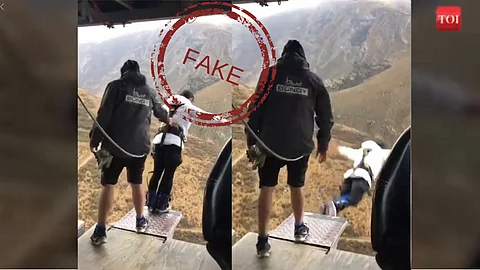 Not Girl S Bungee Jumping But Toi S Reporting Goes Horribly Wrong