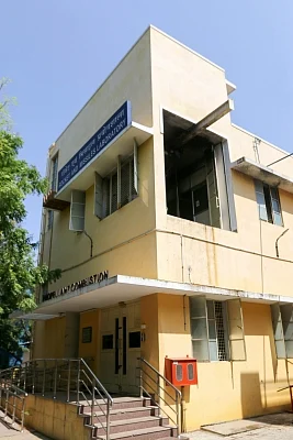 Chennai: A view of the rocket and missiles laboratory building located in the IIT-Madras campus that caught fire, in Chennai on June 5, 2018. (Photo: IANS)