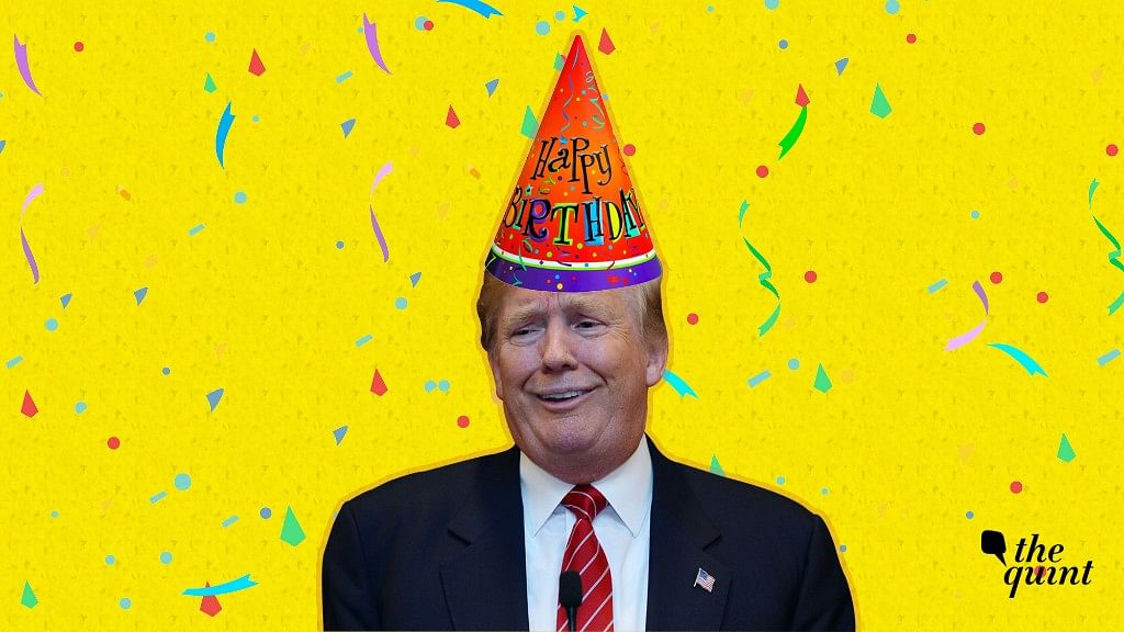It’s Donald Trump’s 72nd birthday on Thursday, 14 June.