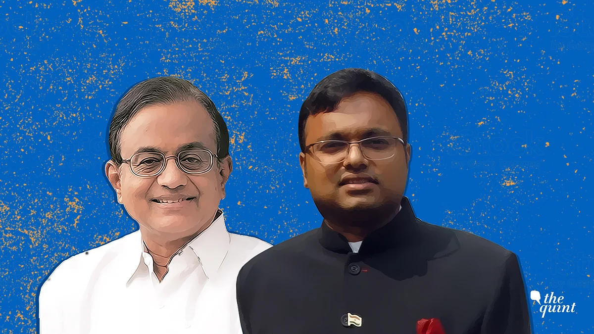 P Chidambaram and Karti are both under investigation in the Aircel-Maxis case. 