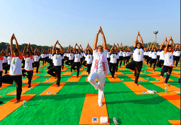 International Yoga Day, 2018: Prime Minister leads a 50,000 strong crowd in celebrating Yoga Day 