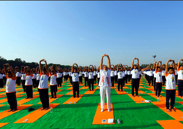 International Yoga Day, 2018: Prime Minister leads a 50,000 strong crowd in celebrating Yoga Day 