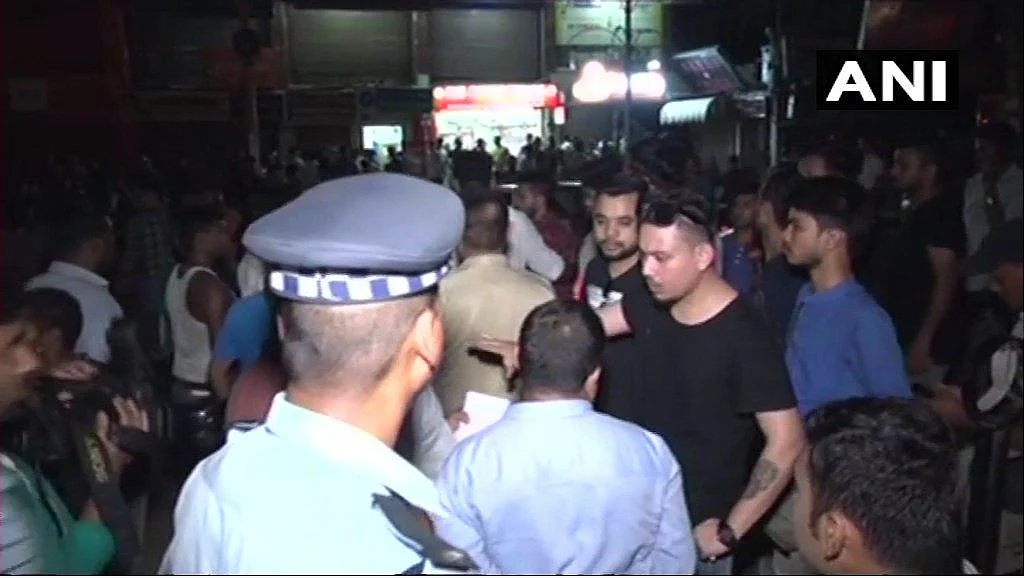 Protesters clashed with the police in Guwahati late last night.