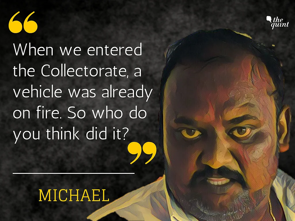 Michael says he has sleepless nights everyday watching little children suffer.