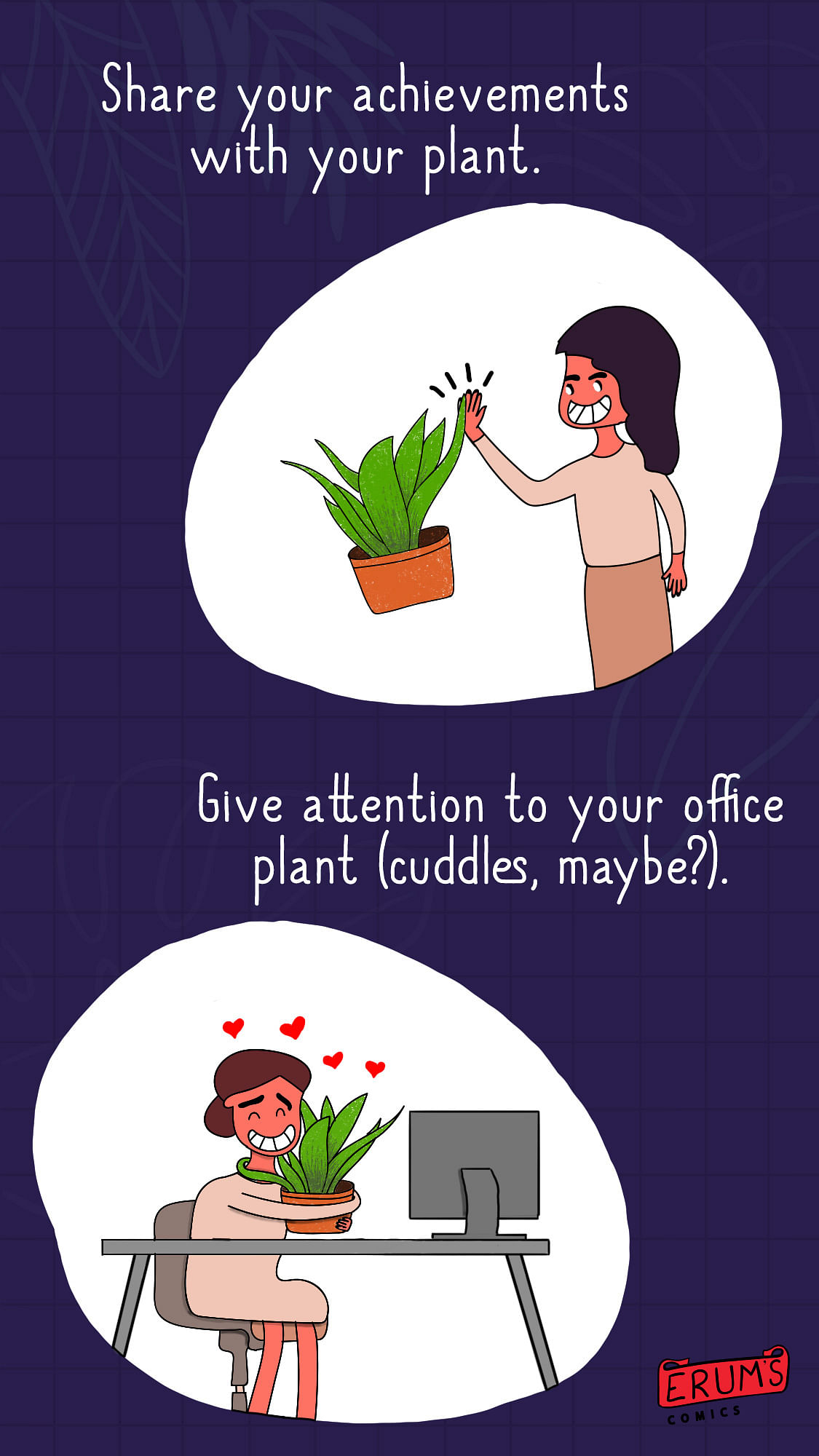 I think it’s time that we stopped ignoring our precious office plants.