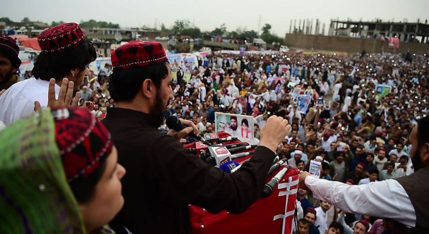 What are the  demands of the Pashtun Tahafuz Movement, and why are they openly criticising the Pakistan army?