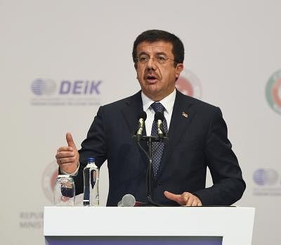 Turkish Economy Minister Nihat Zeybekci. (Xinhua/He Canling/IANS)