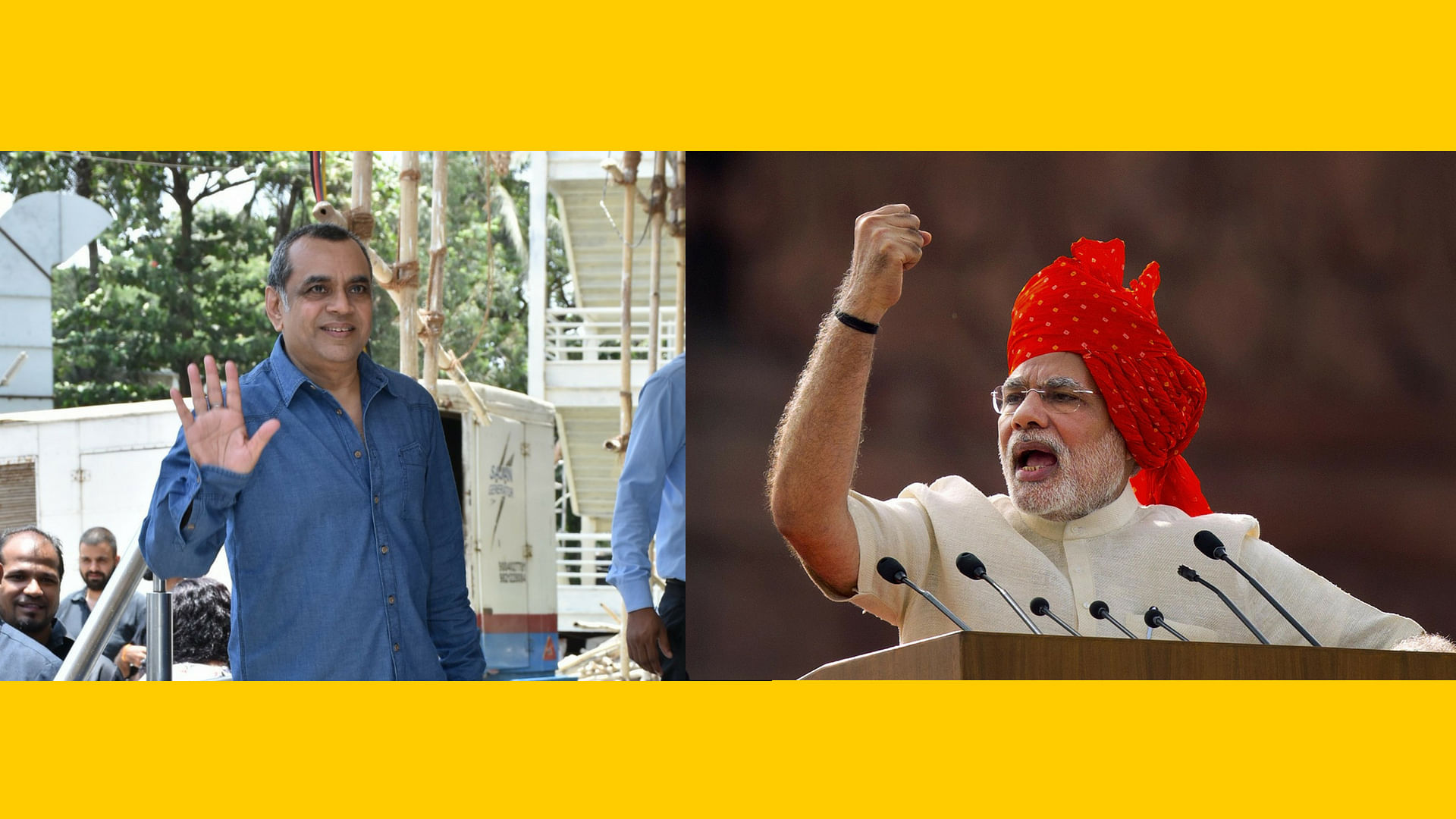 Paresh Rawal will be portraying Prime Minister Narendra Modi in at untitled project.