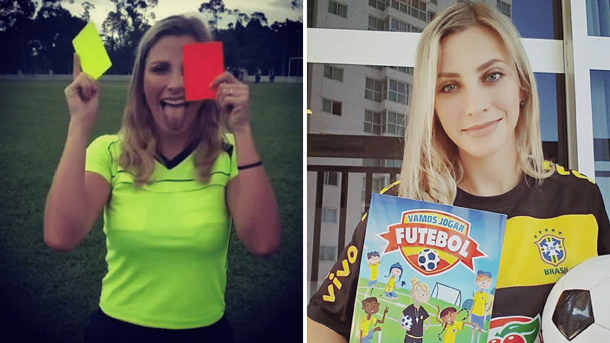 No Fernanda Colombo Is Not A Woman Referee At Fifa World Cup