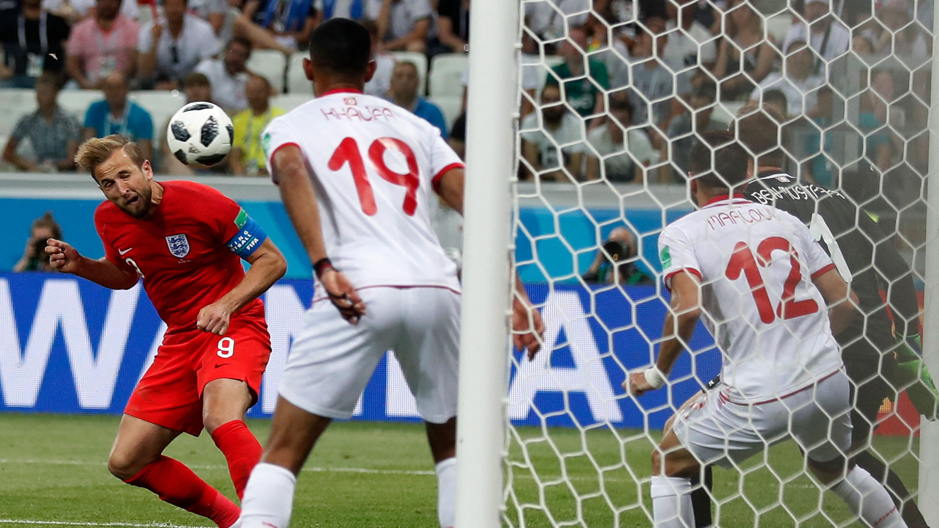 Harry Kane led England to a dramatic 2-1 win over Tunisia in their World Cup opener.