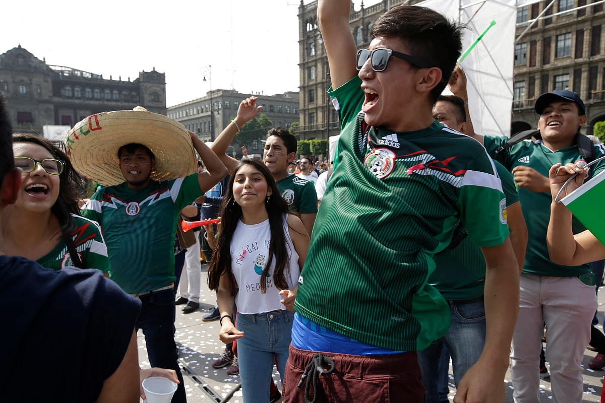 South Korea defeated Germany 2-0, allowing Mexico to finish second in the group
