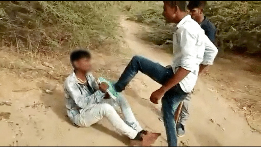 The Dalit boy was thrashed by four boys who asked him about his caste. &nbsp;