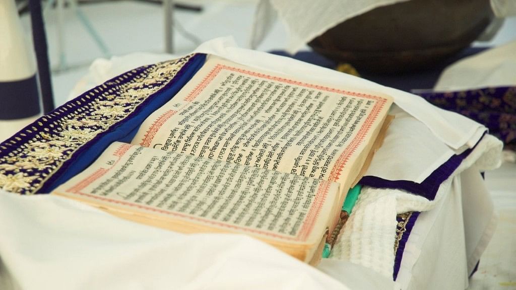 Image of Guru Granth Sahib used for representational purposes.
