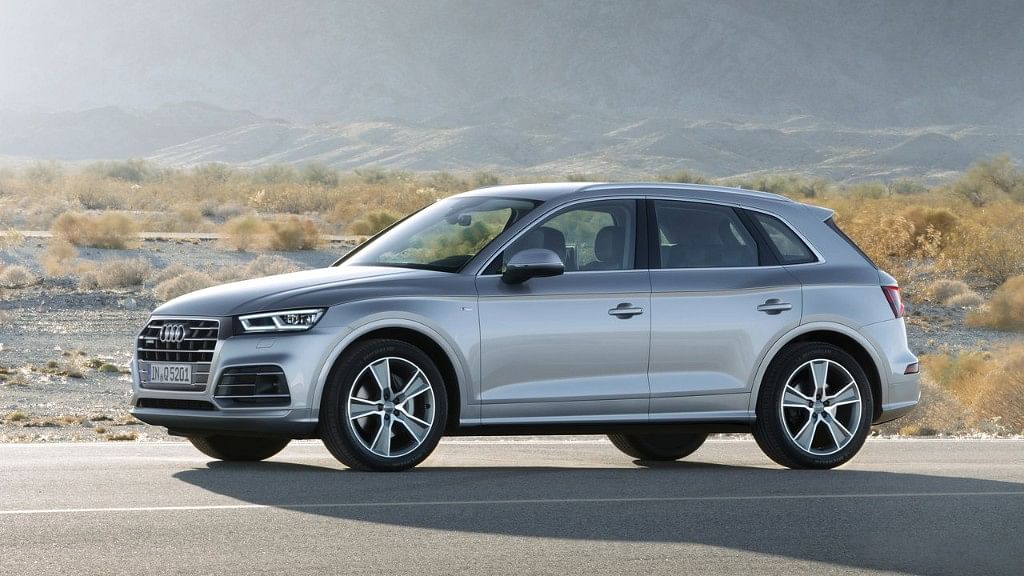 The 45 TFSI used on the Q5 is the most powerful engine in its class, according to Audi.