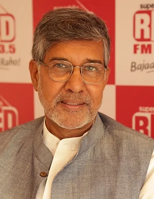Kailash Satyarthi.