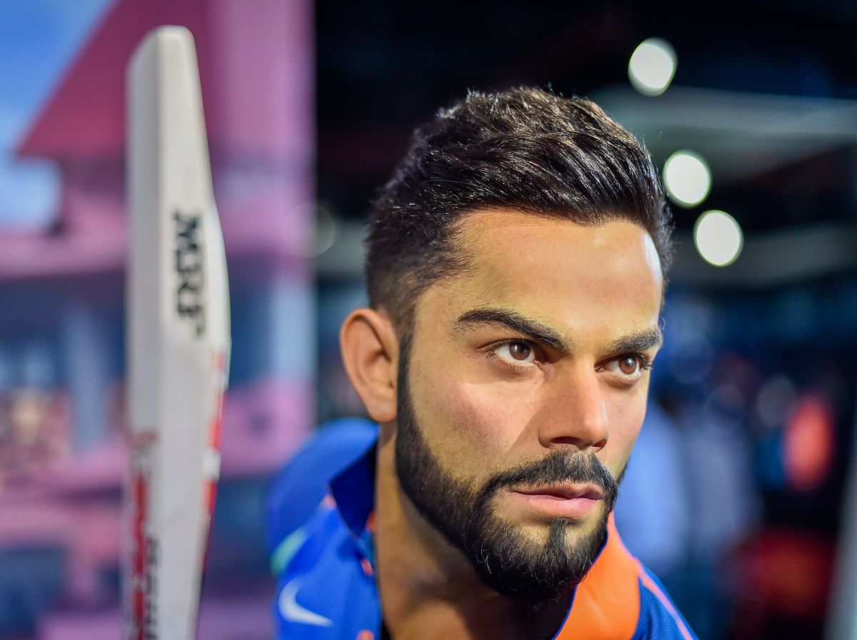 Kohli’s figure was crafted from over 200 measurements and photographs taken during the siting session.