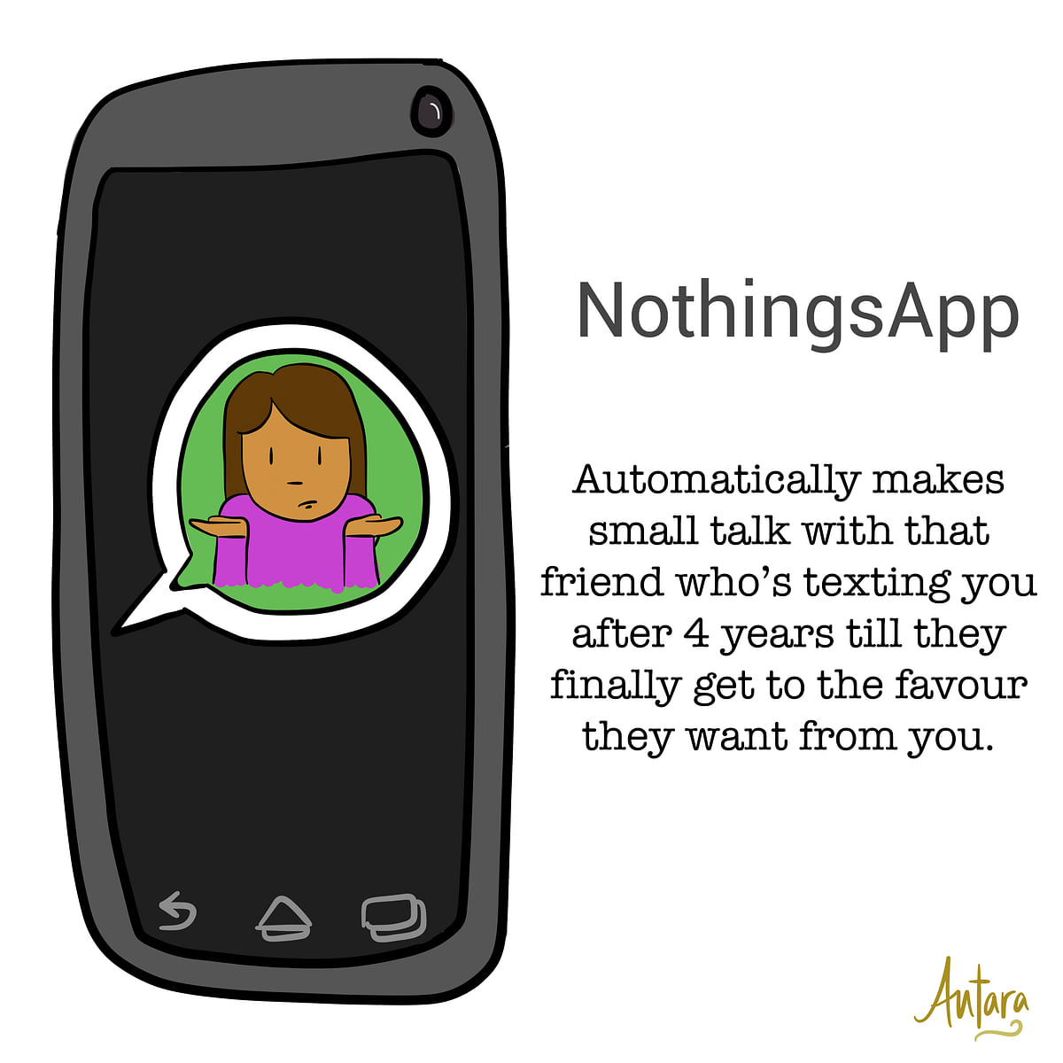 What would our lives be like if we really had apps that we needed. 