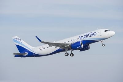 IndiGo flight. Representative image.