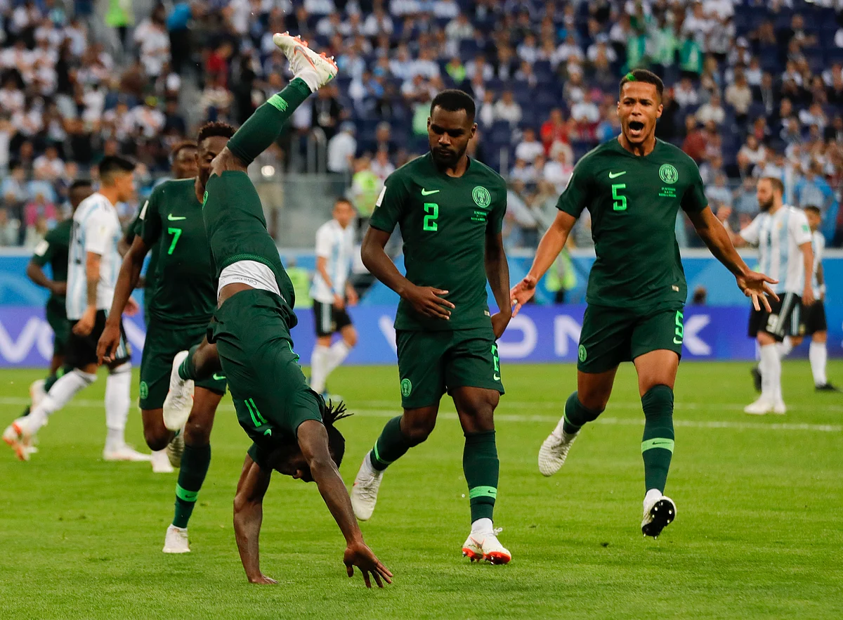 Nigeria were sure of qualifying till the 86th minute goal from Argentina’s Marcus Rojo