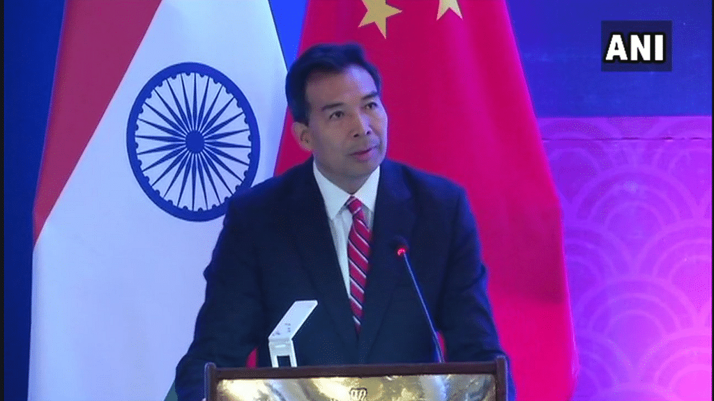  Chinese Ambassador to India, Luo Zhaohui, addressed audiences at a seminar on 18 June.&nbsp;