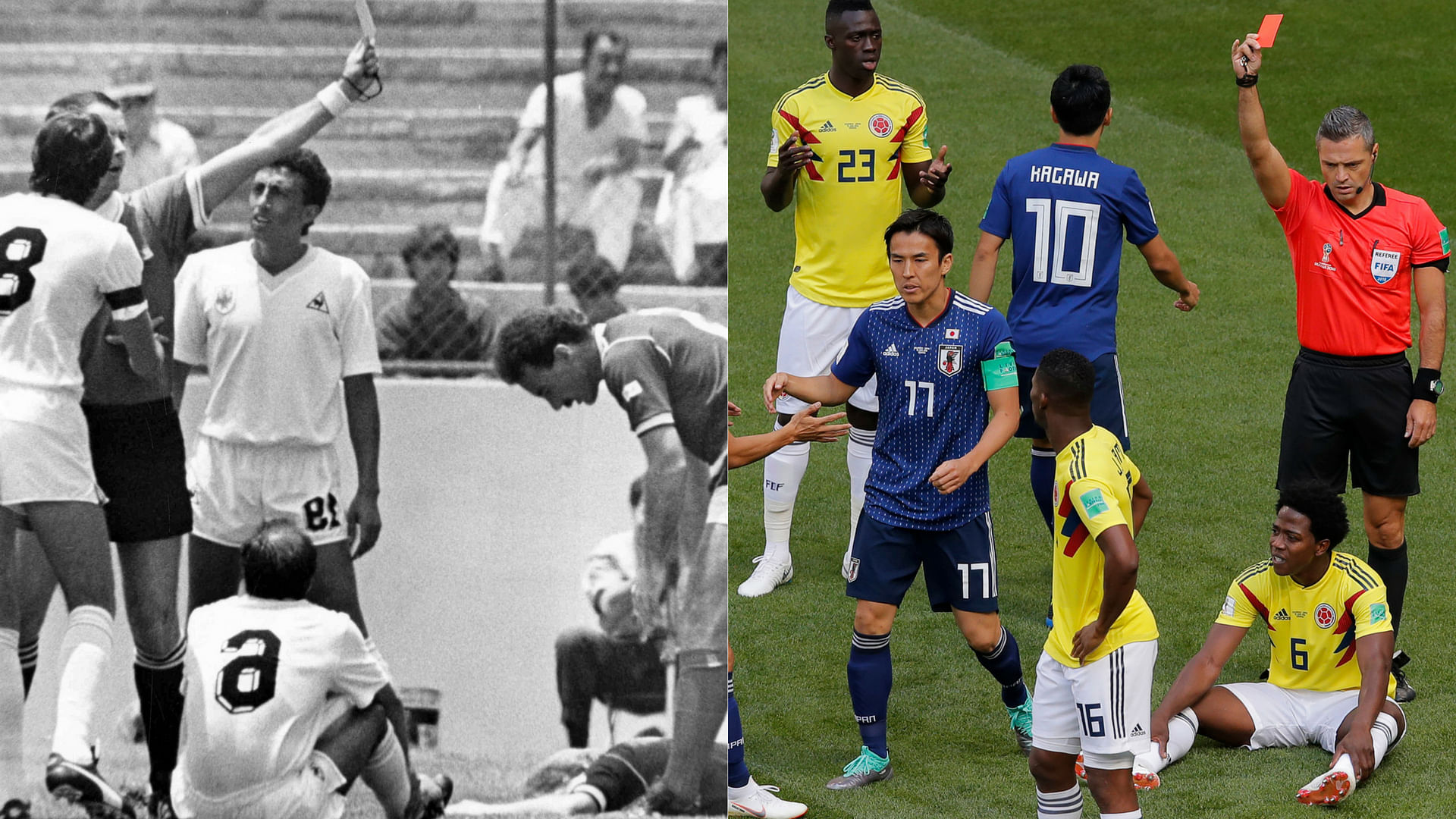 Three players in the history of the World Cup have been sent off inside the first 10 minutes.