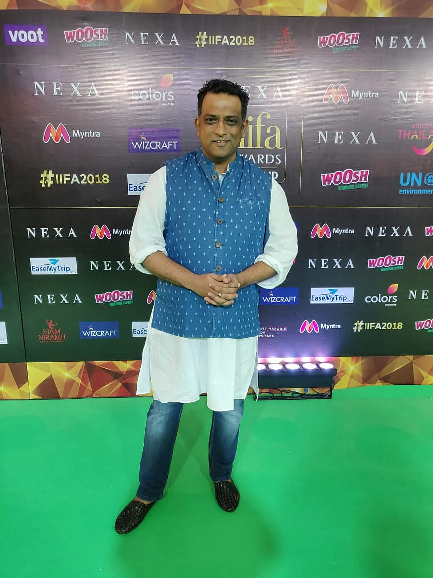 Anurag Basu on IIFA 2018 green carpet in Bangkok