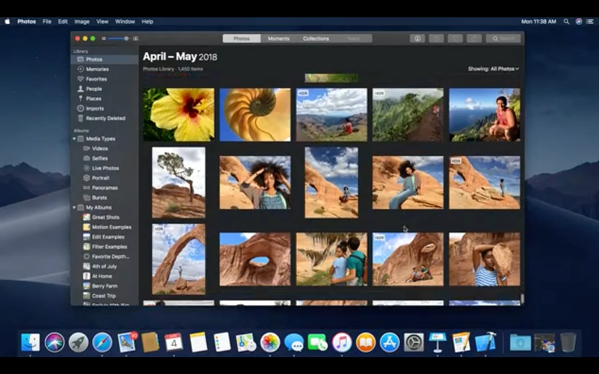 The MacOs targets for a cleaner desktop experience