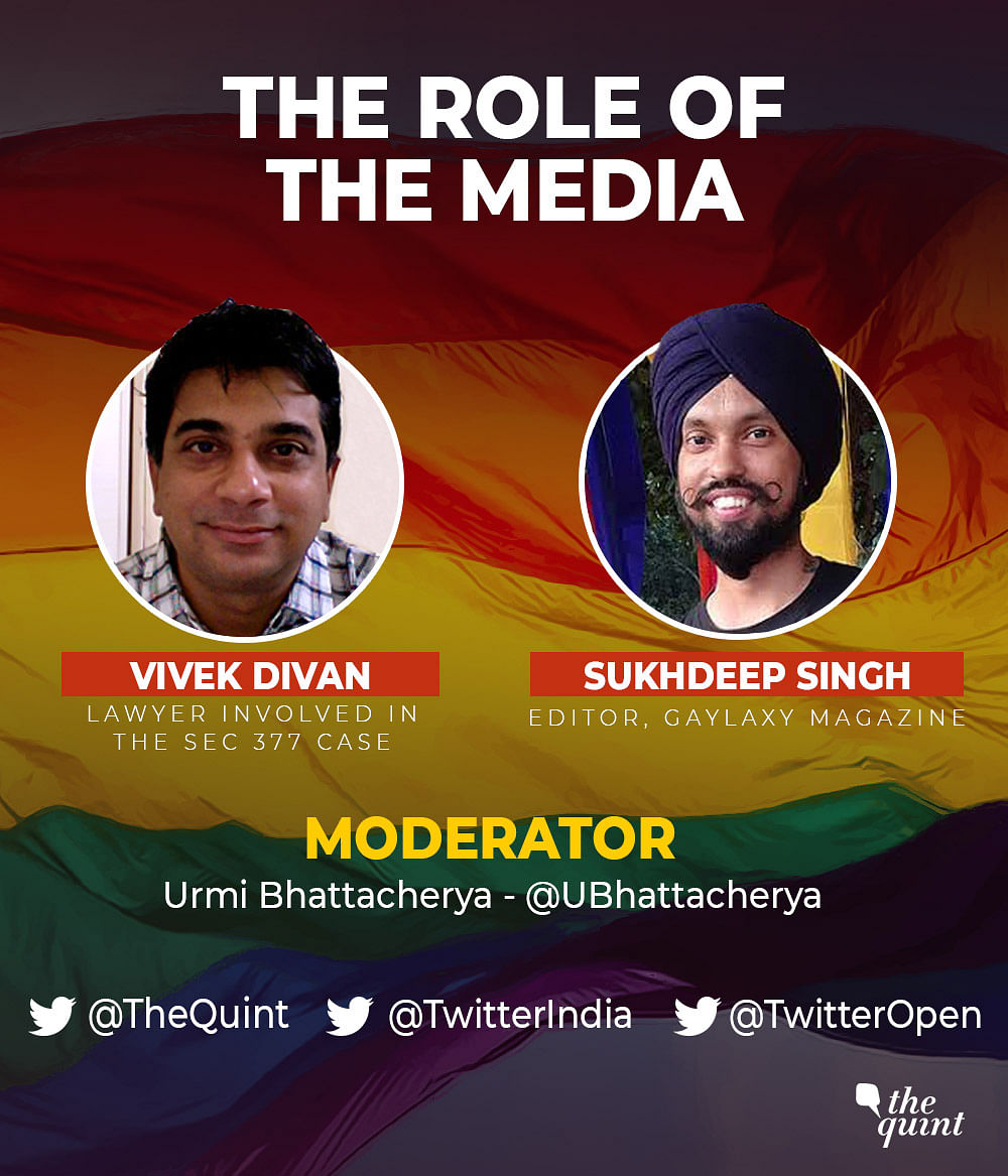 This #Pride2018, The Quint  joins hands with Twitter India to host a marathon of panel discussions on LGBTQ+ rights.