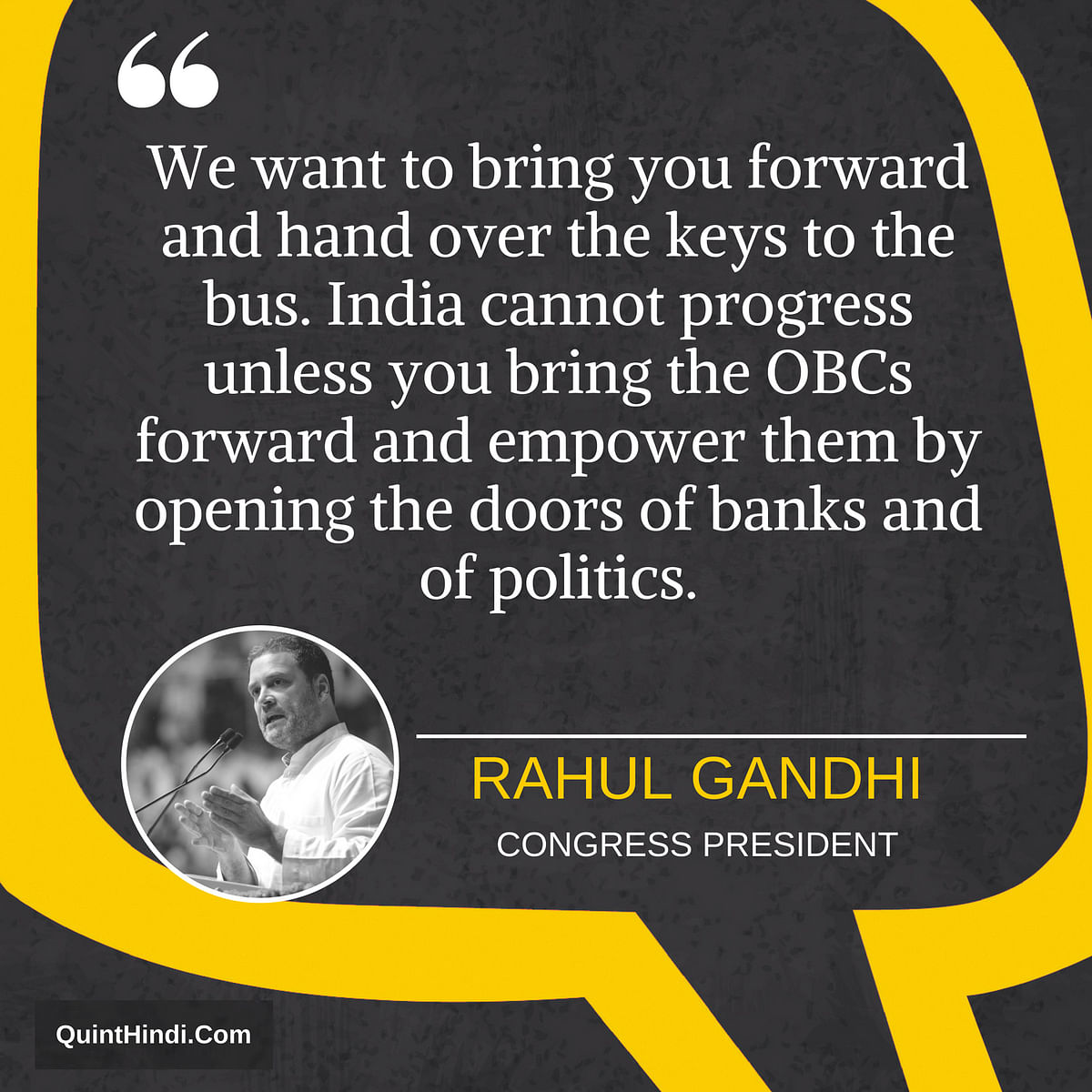 Is Gandhi treading Ram Manohar Lohia’s path of reminding OBCs of their electoral prowess, 60 years down the line?
