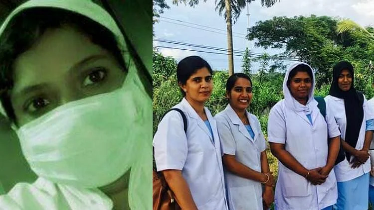 Ruby Sajna, a nurse at Kozhikode Medical College Hospital, shared an emotional post about the recovery of a Nipah-affected patient.