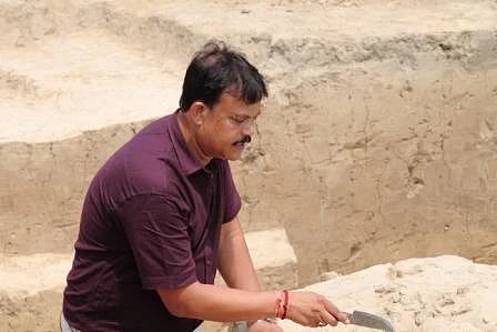 Sanjay Kumar Manjul, an archaeologist and Director of the Institute of Archaeology of the Archaeological Society of India (ASI).