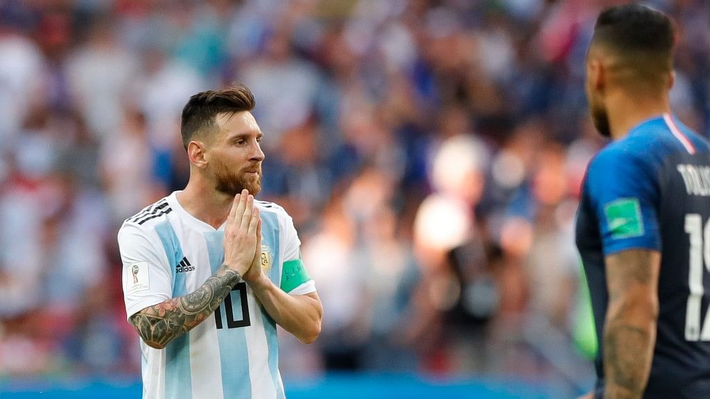 Messi was again a largely anonymous figure as they lost 4-3 to France in a thrilling last-16 match in Kazan.