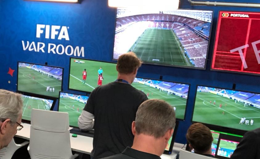 How does Video Assistant Referee (VAR) work and what has been its effect on the FIFA World Cup 2018 so far.