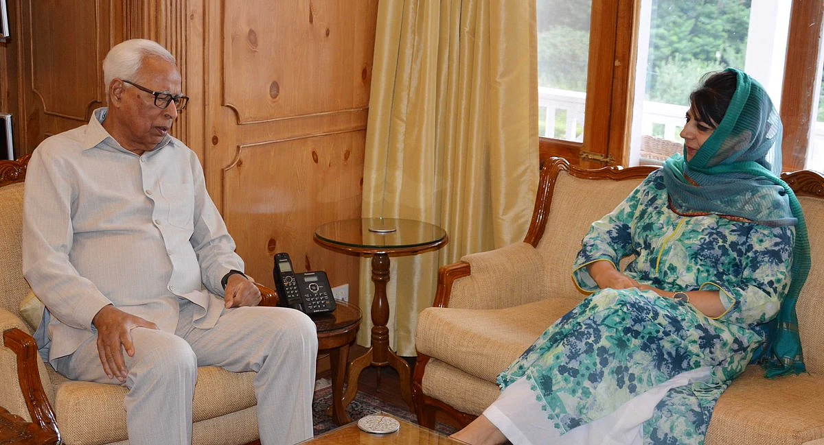 J&K Governor NN Vohra Chairs All-party Meeting at his Residence
