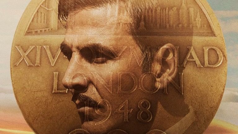 Akshay Kumar in a poster of <i>Gold</i>.